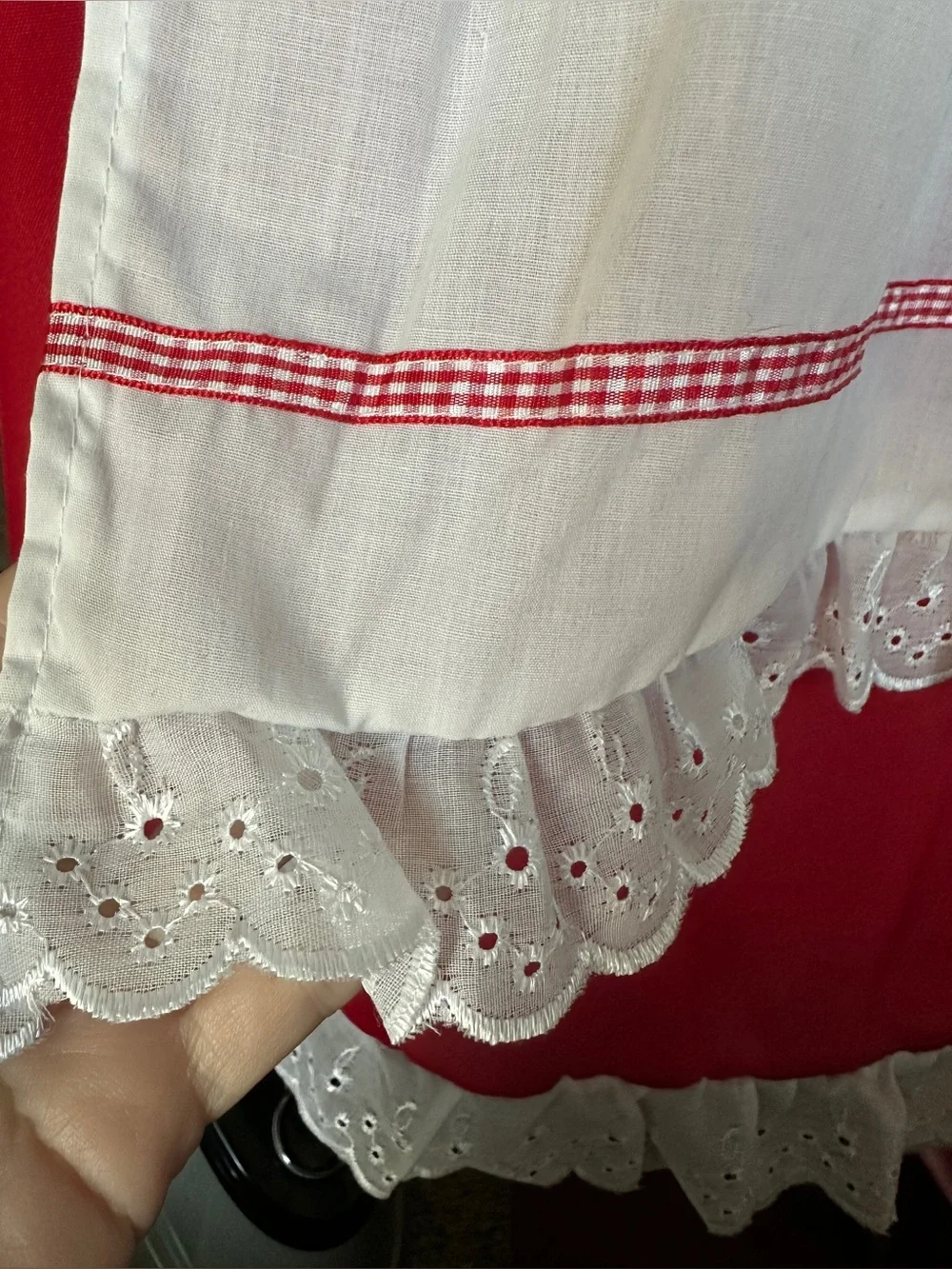 Little Red Riding Hood Girls Costume with Cape (Girls size 12) ***Like New**